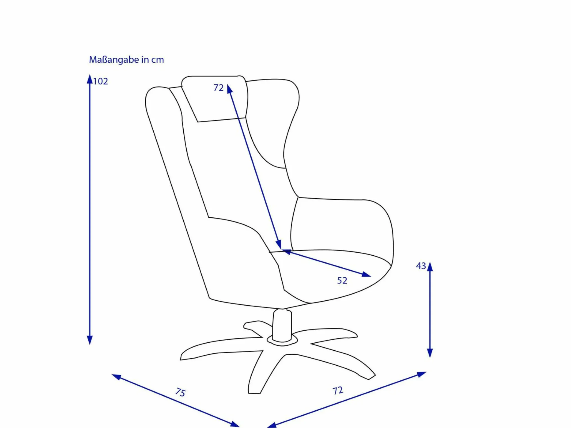 Sessel SANSIBAR TRELLEBORG