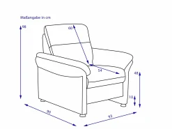 Sessel SYSTEMPOLSTER PEDRO