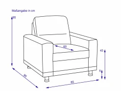Sessel SYSTEMPOLSTER ZABINO