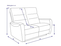 Sofa 2 Sitzer HARPER HAIFA