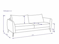 Sofa 3 Sitzer KALIA