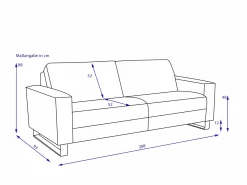 Sofa 3 Sitzer MONDO MAESTRA