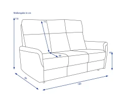 Sofa 3-Sitzer HARPER HAIKOU