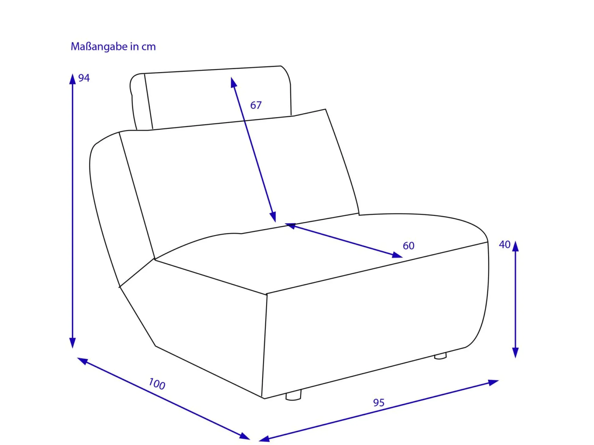 Sofaelement HARPER AVEIRO