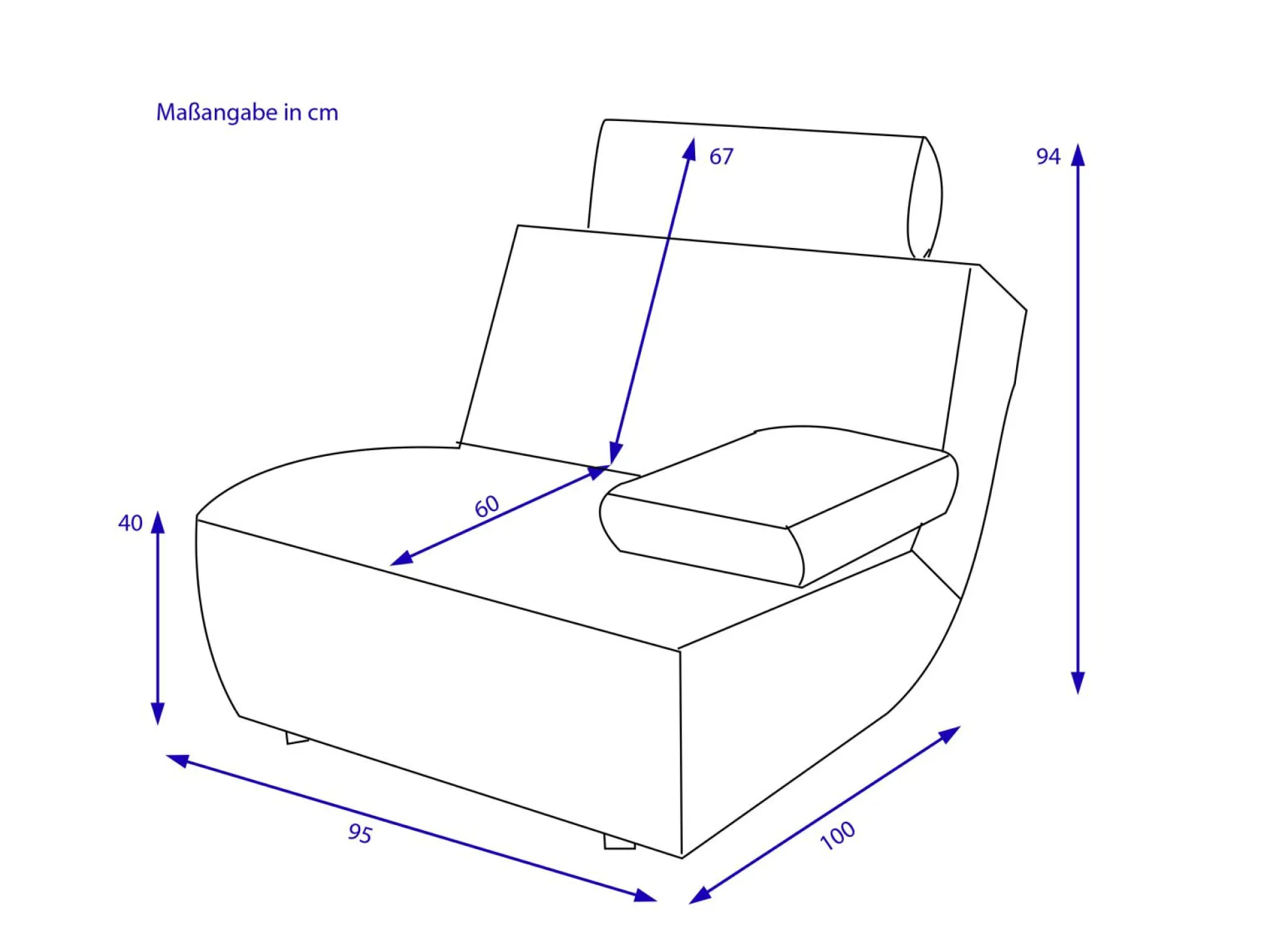 Sofaelement HARPER AVEIRO