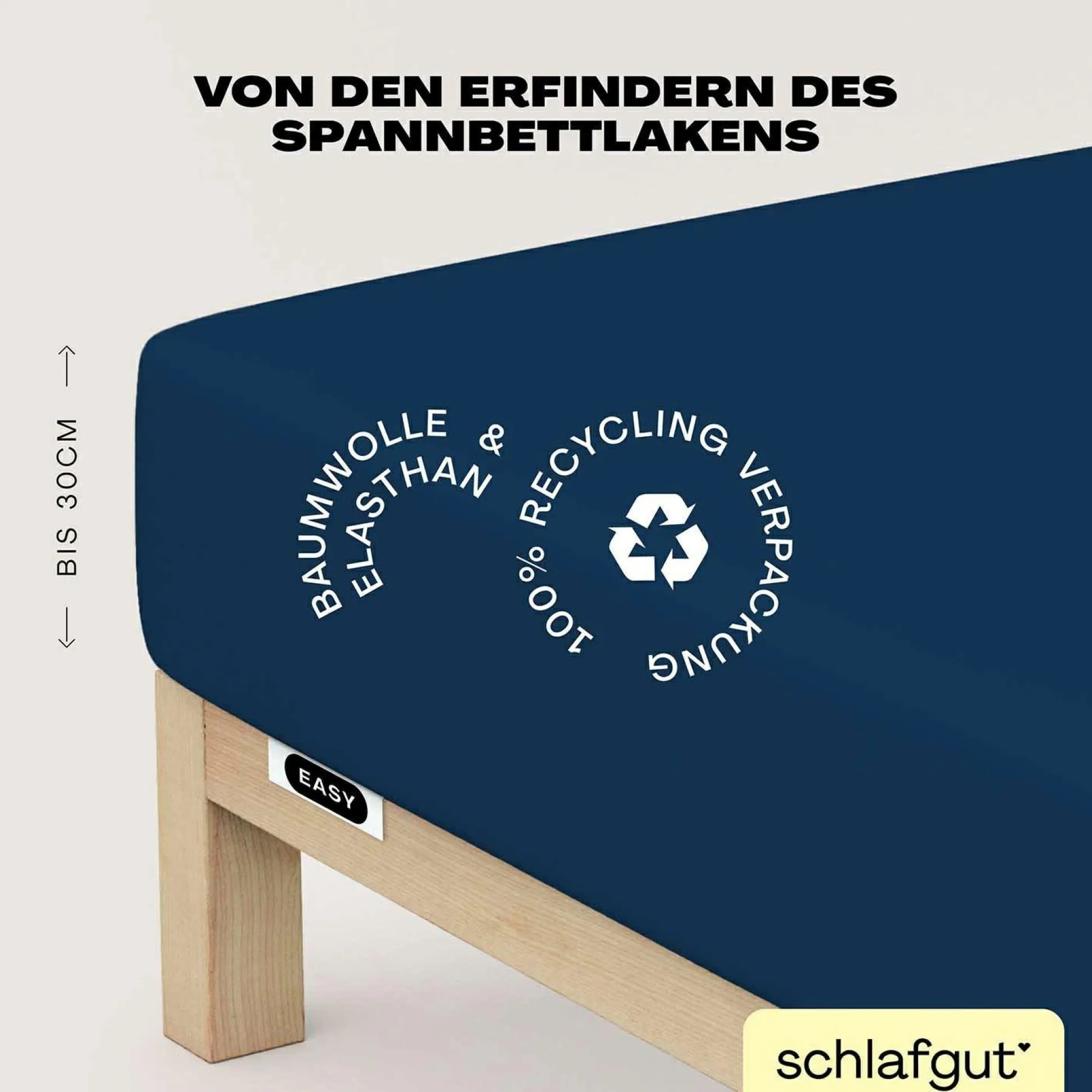 Spannbettlaken EASY Jersey