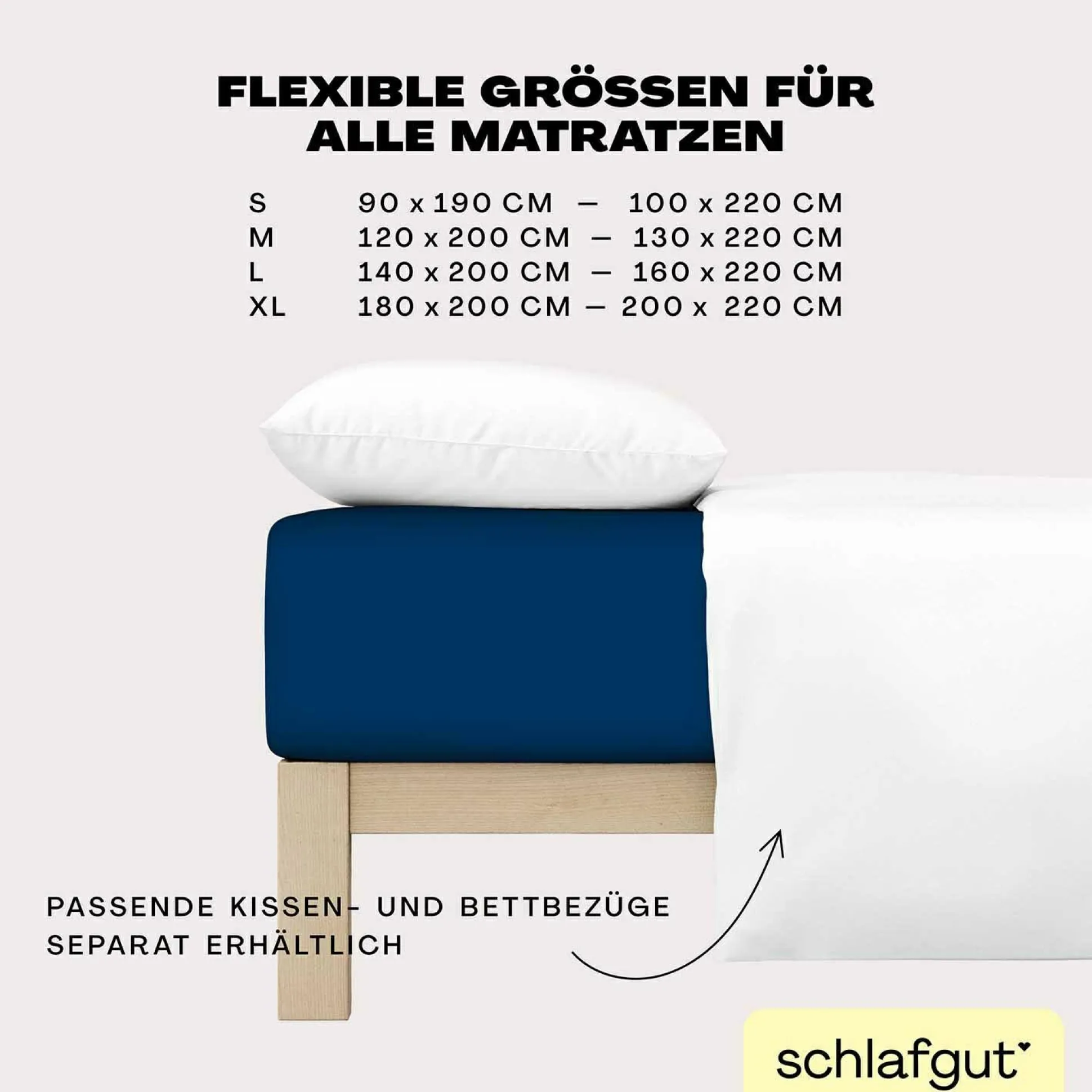 Spannbettlaken EASY Jersey