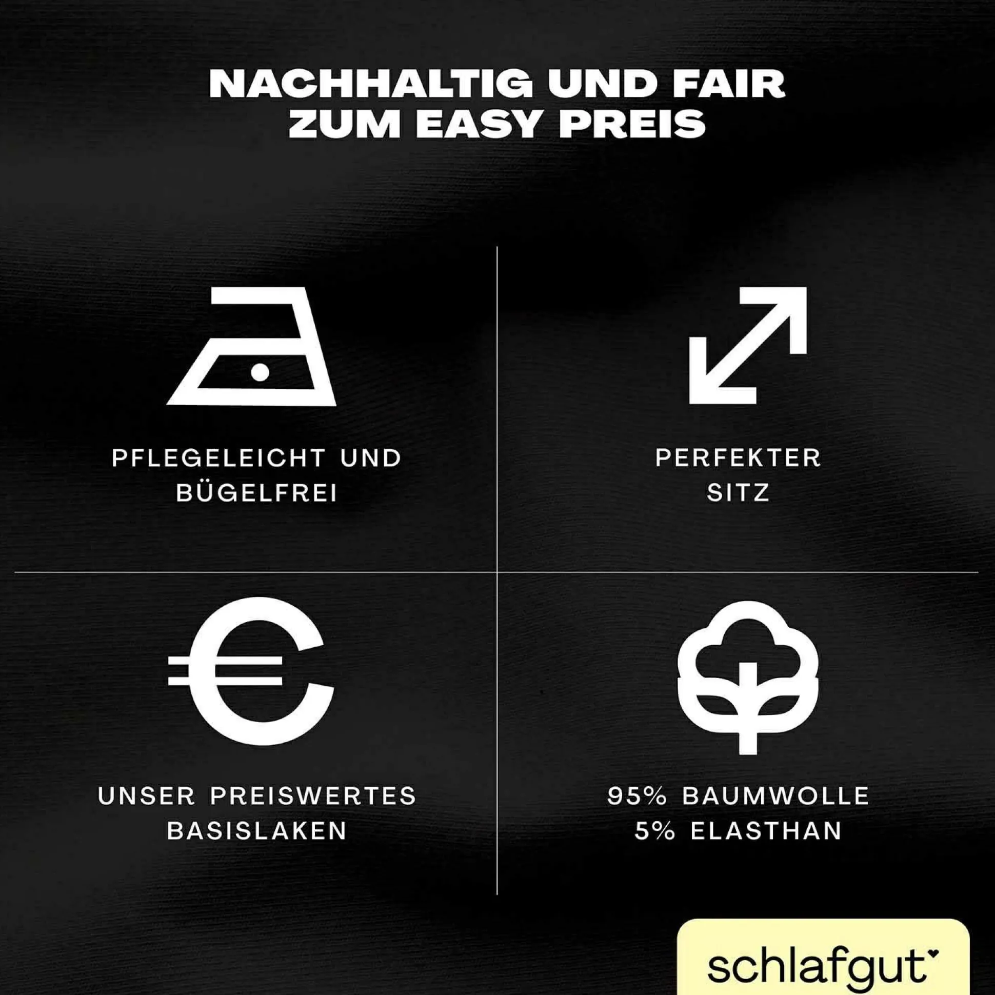 Spannbettlaken EASY Jersey