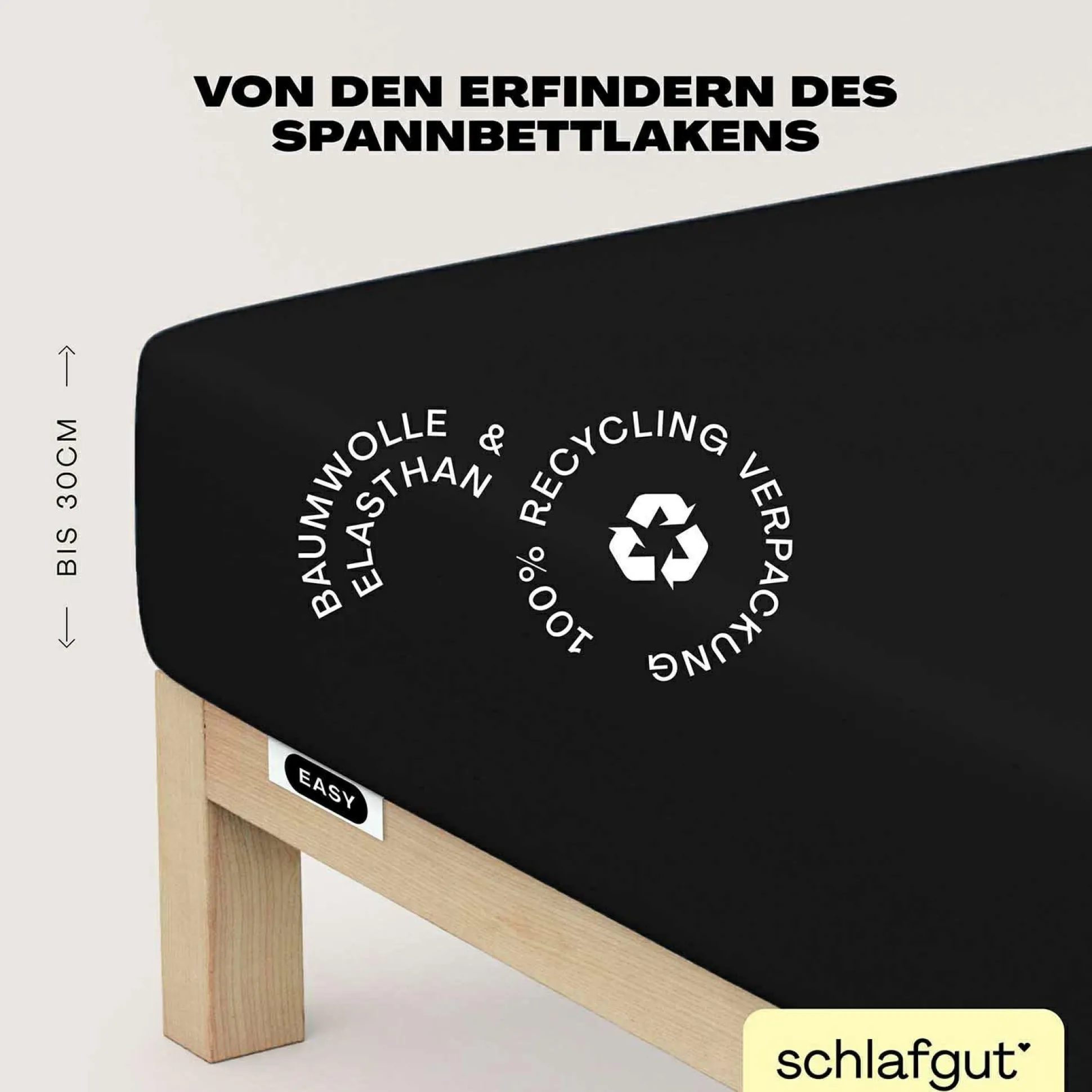 Spannbettlaken EASY Jersey