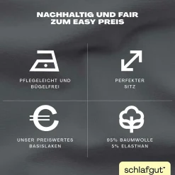 Spannbettlaken EASY Jersey