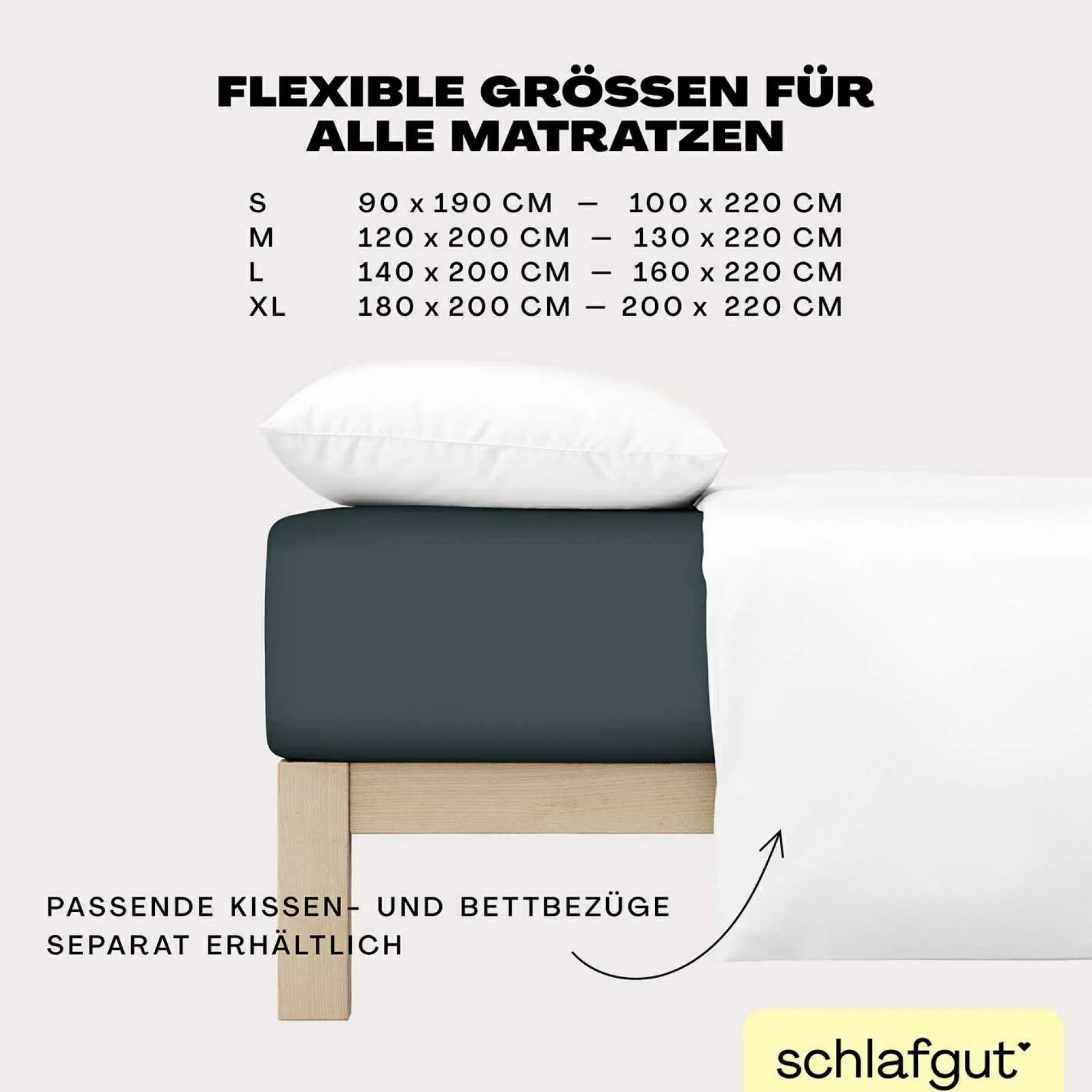 Spannbettlaken EASY Jersey