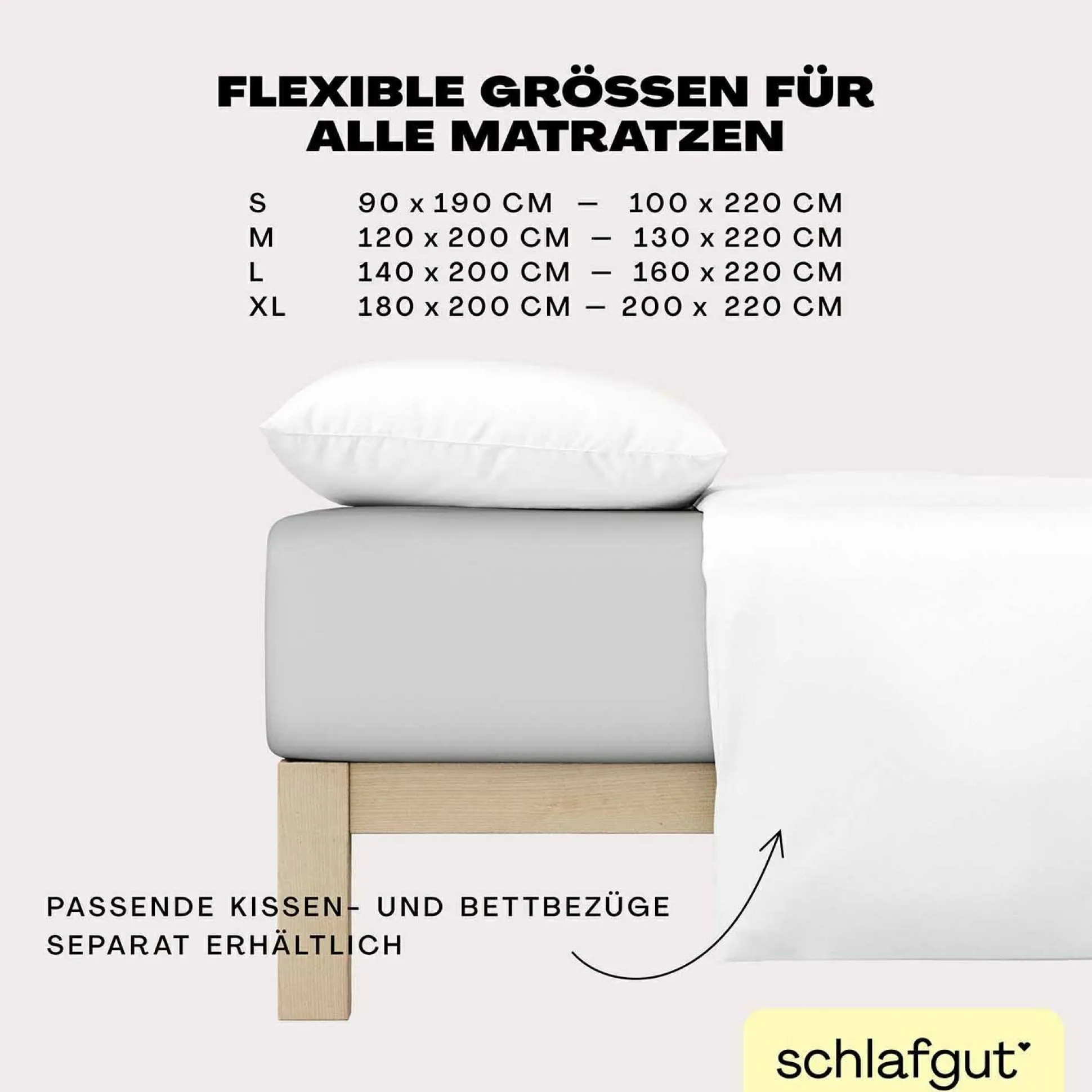 Spannbettlaken EASY Jersey