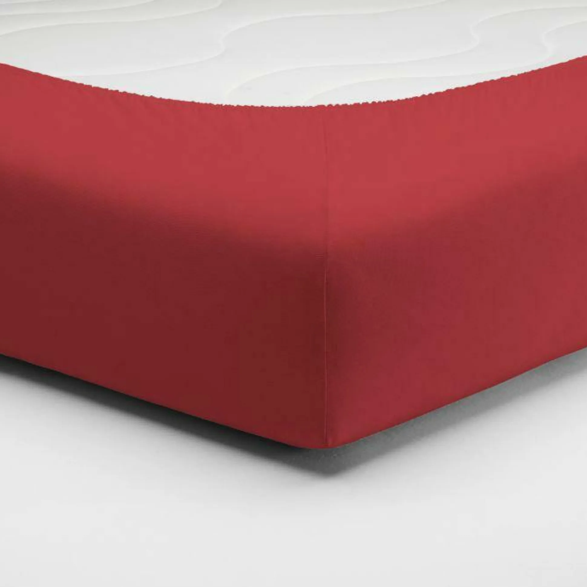 Spannbettlaken Jersey rot