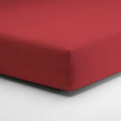 Spannbettlaken Jersey rot