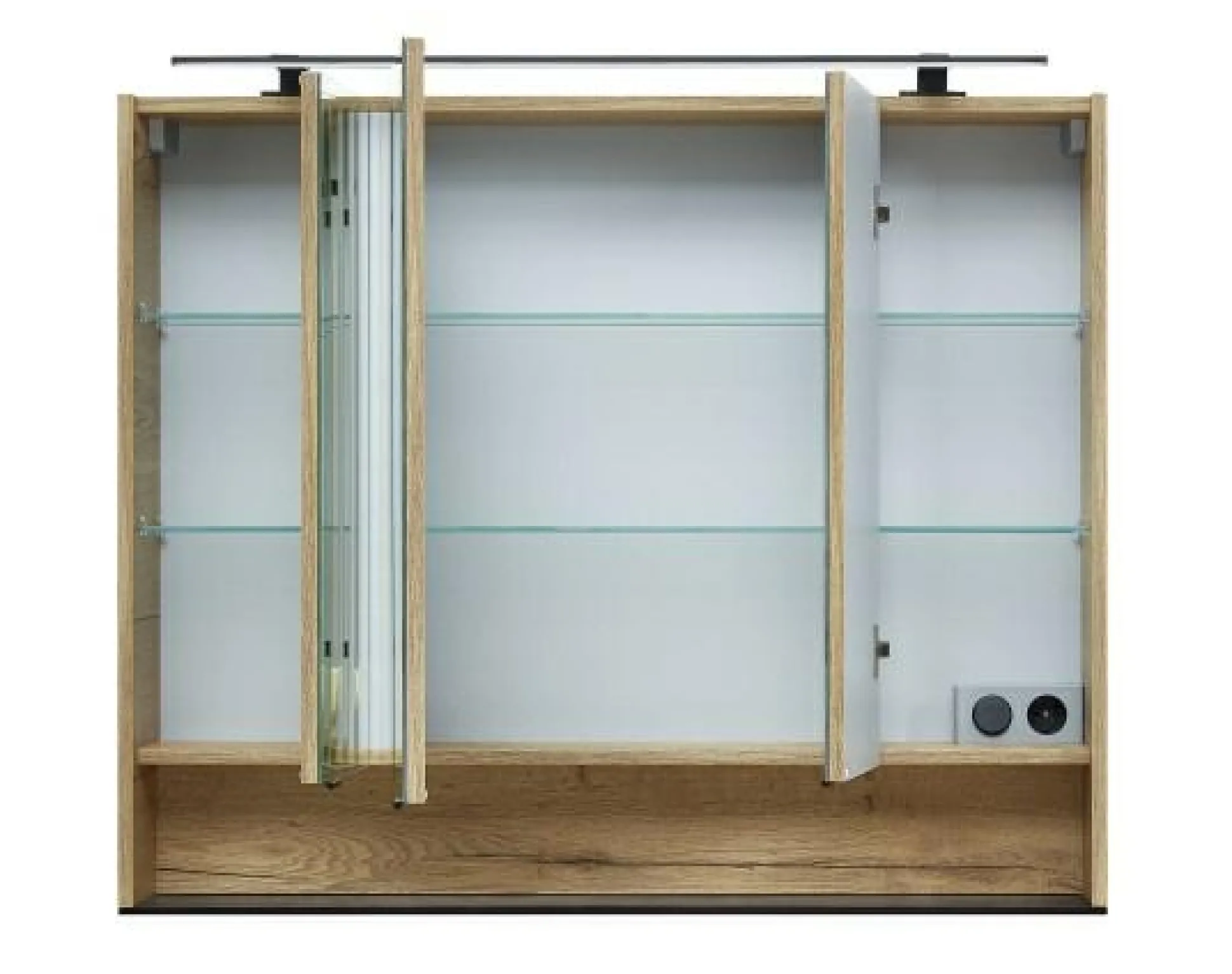 Spiegelschrank Aquarell BORDEAUX