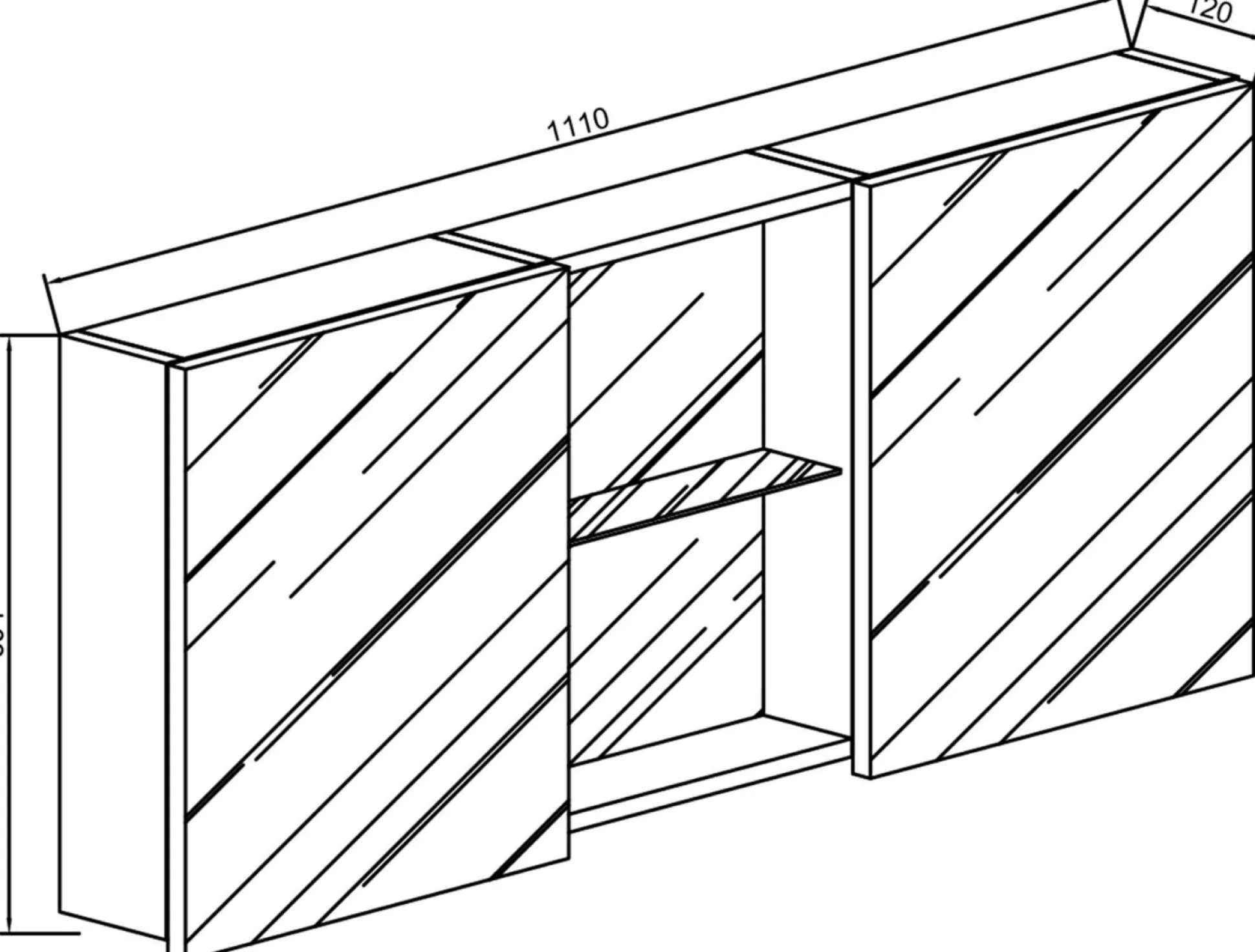 Spiegelschrank BUDASI