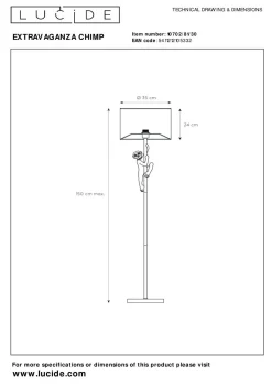 Stehleuchte EXTRAVAGANZA CHIMP