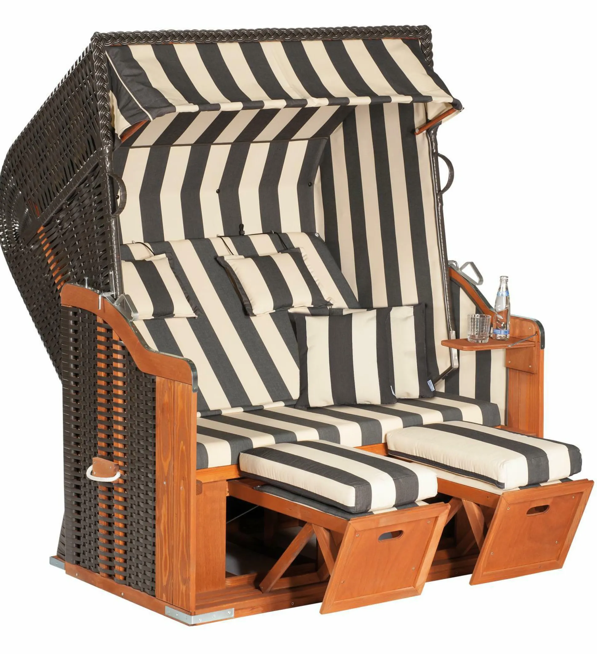 Strandkorb RUSTIKAL 250 XL +