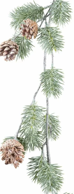 Tannengirlande mit Zapfen