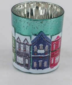 Teelichthalter Häuser