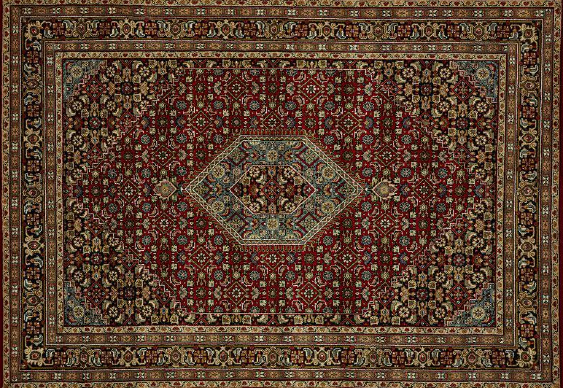 Teppich BENARAS BIDJ rot