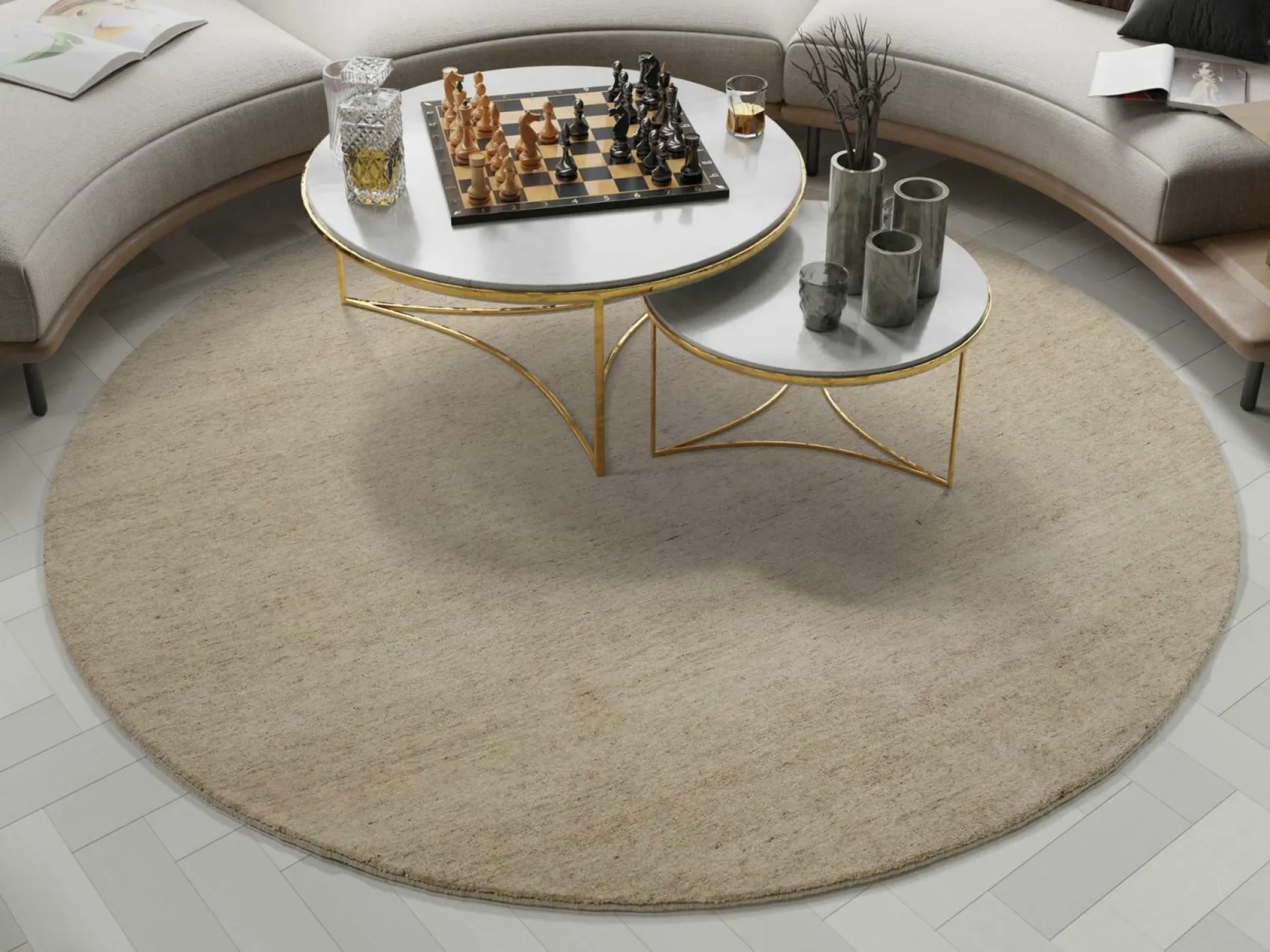 Teppich ESEMPIO UNI MELANGE