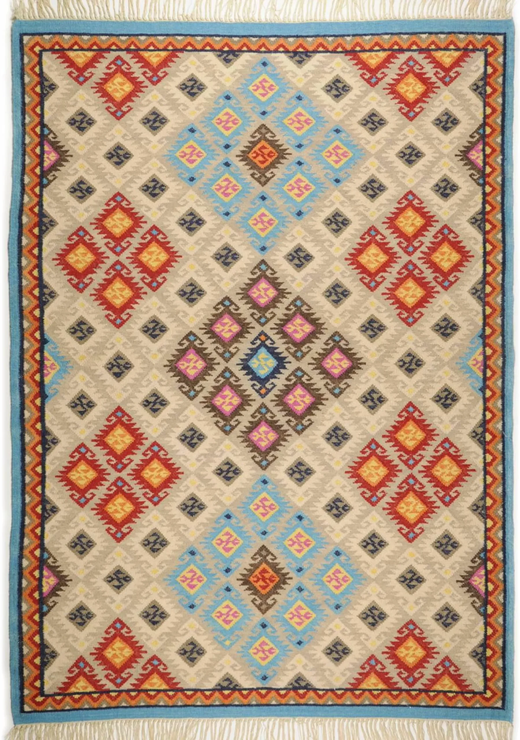 Teppich KELIM-ROYAL beige