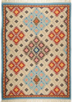 Teppich KELIM-ROYAL beige