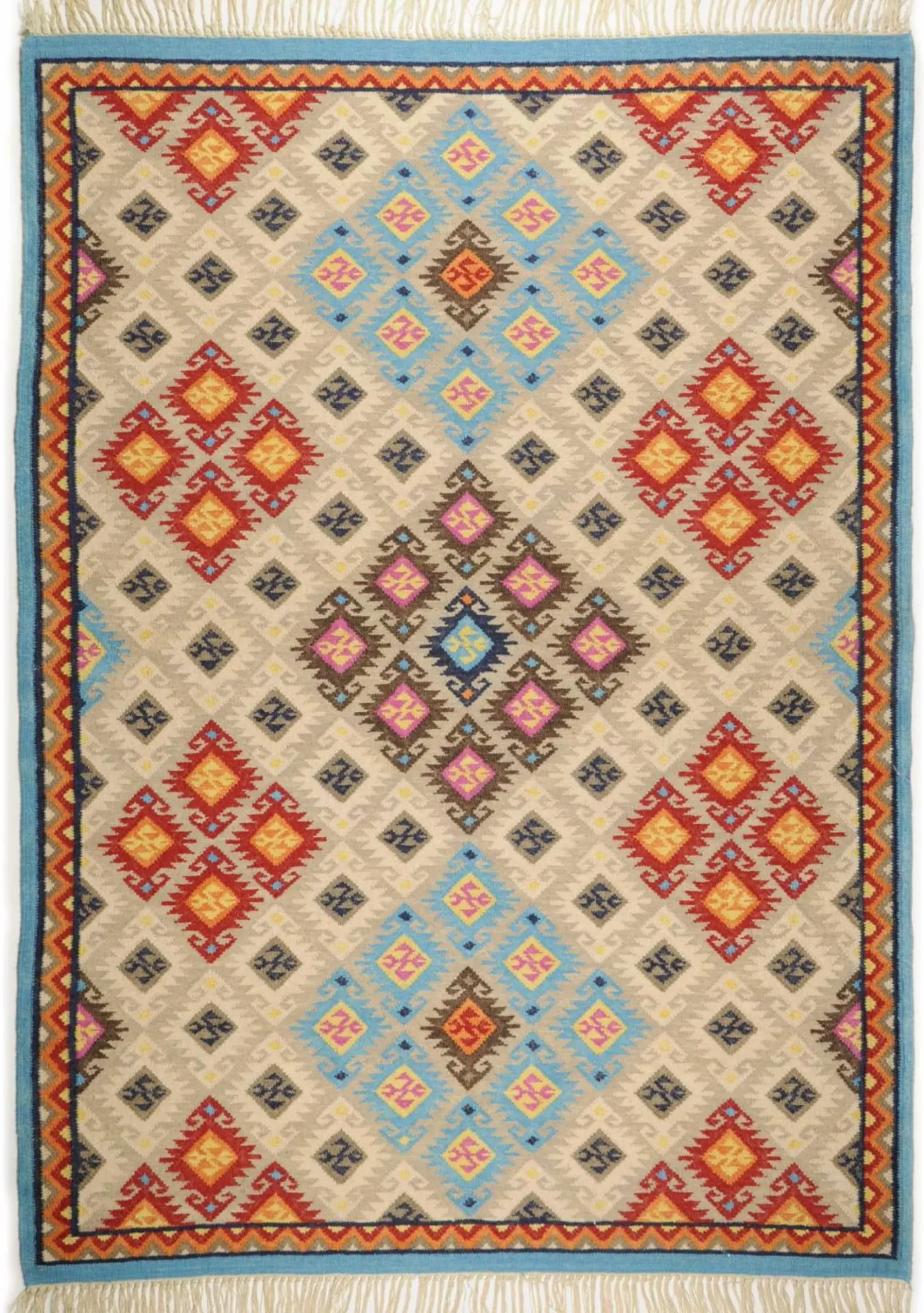 Teppich KELIM-ROYAL beige