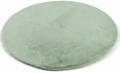 Teppich PLUSH rund grün