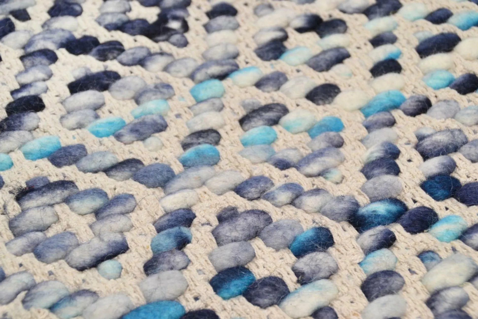 Teppich SMOOTH COMFORT blau