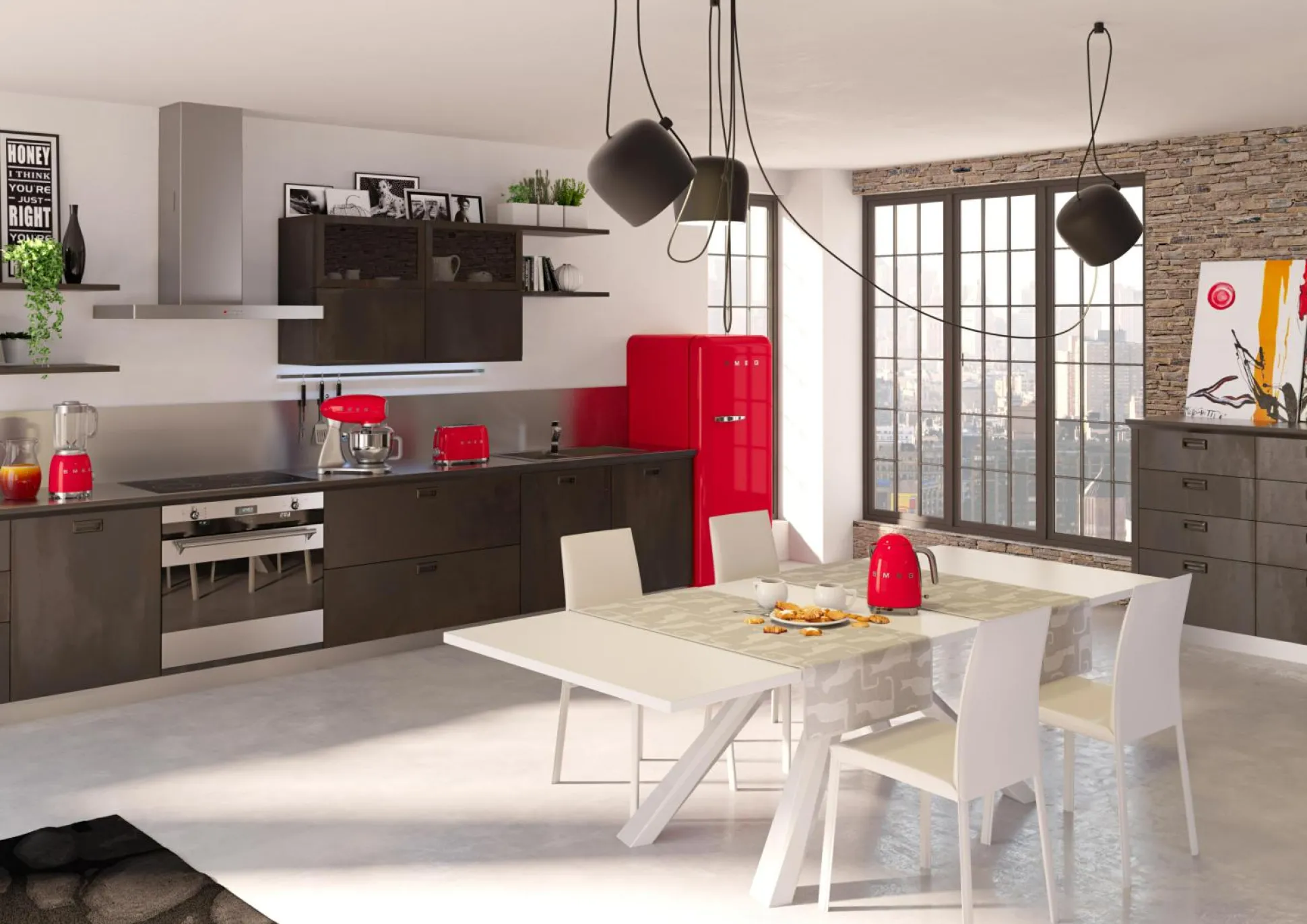 Toaster Kompakt smeg