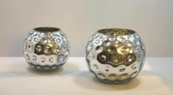 Vase SILVER GOLFBALL