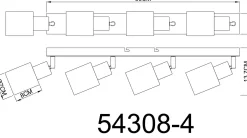 Wand-/Deckenspot HUBERTUS