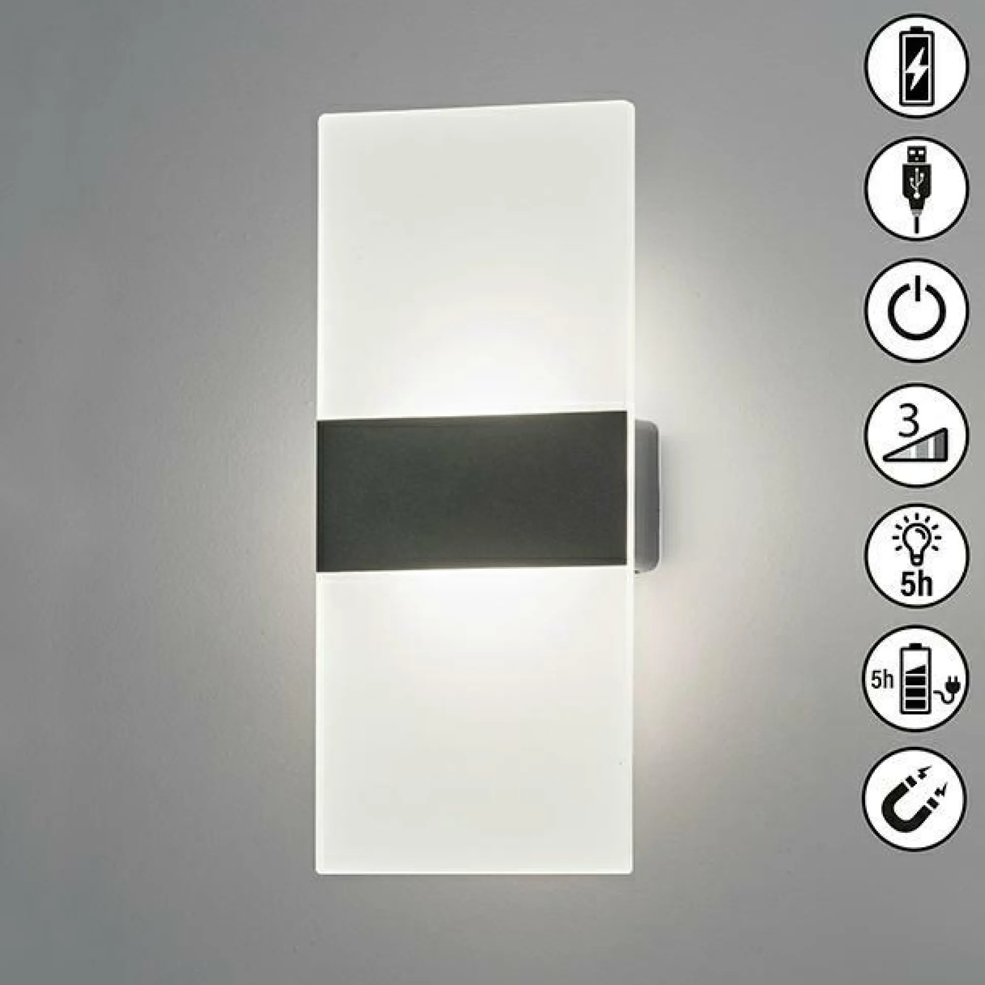 Wandleuchte MAGNETICS