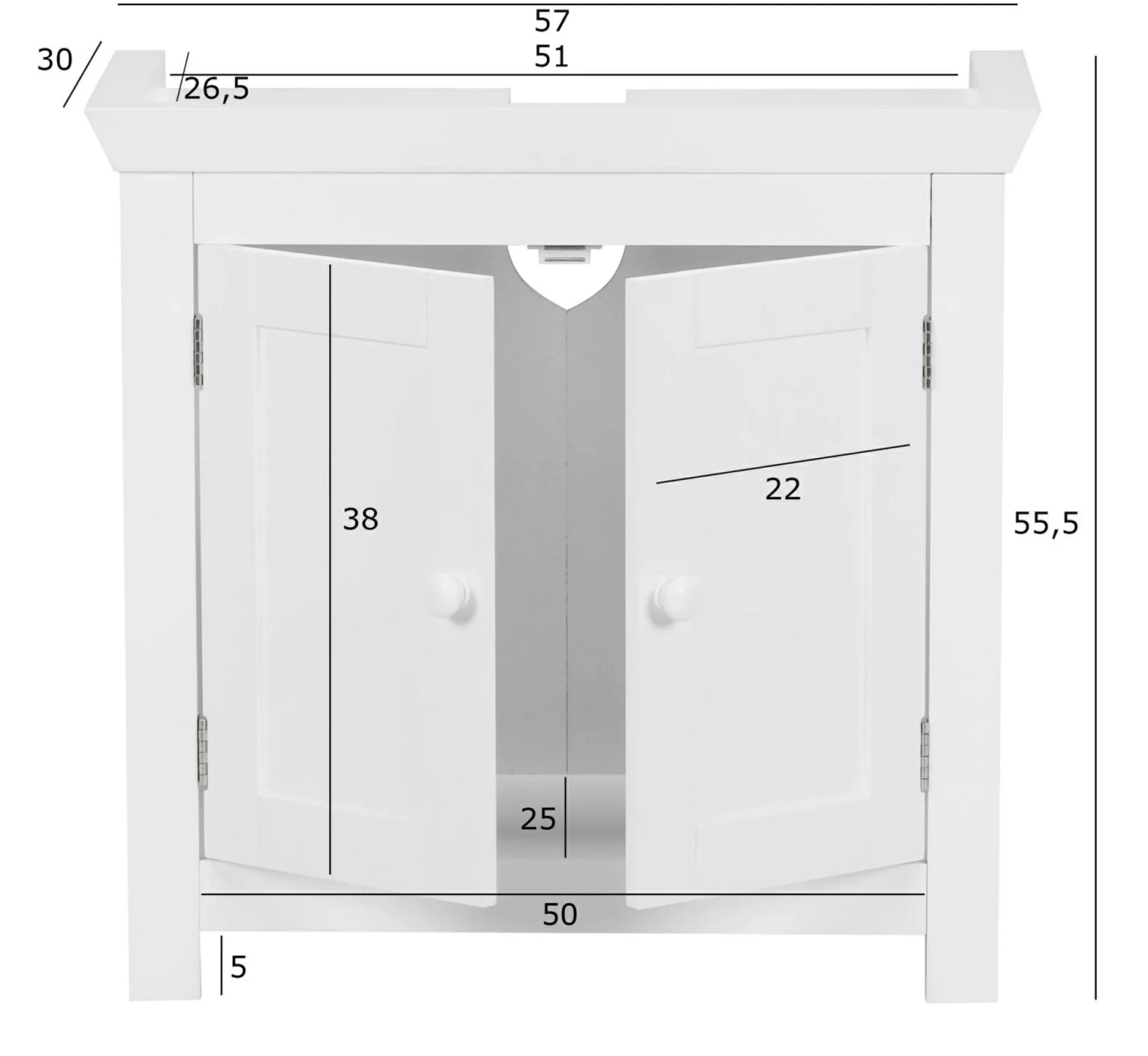 Waschbeckenunterschrank