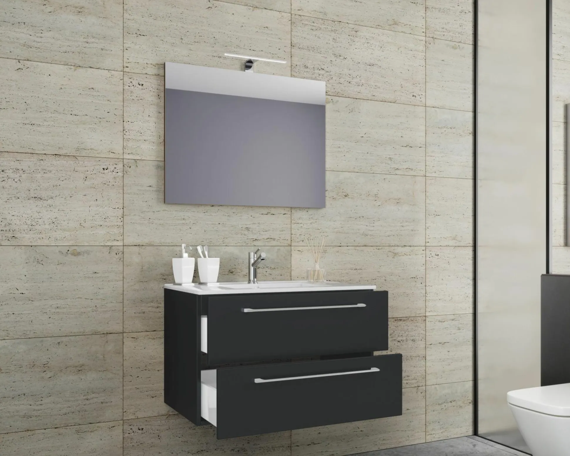 Waschplatz Set 3-tlg. Badinos