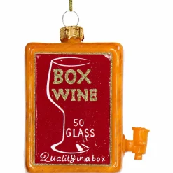 Weihnachtskugel WEINKISTE