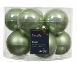 Weihnachtskugel-Box MATCHAGRÜN