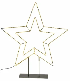Weihnachtsstern LED auf Fuß