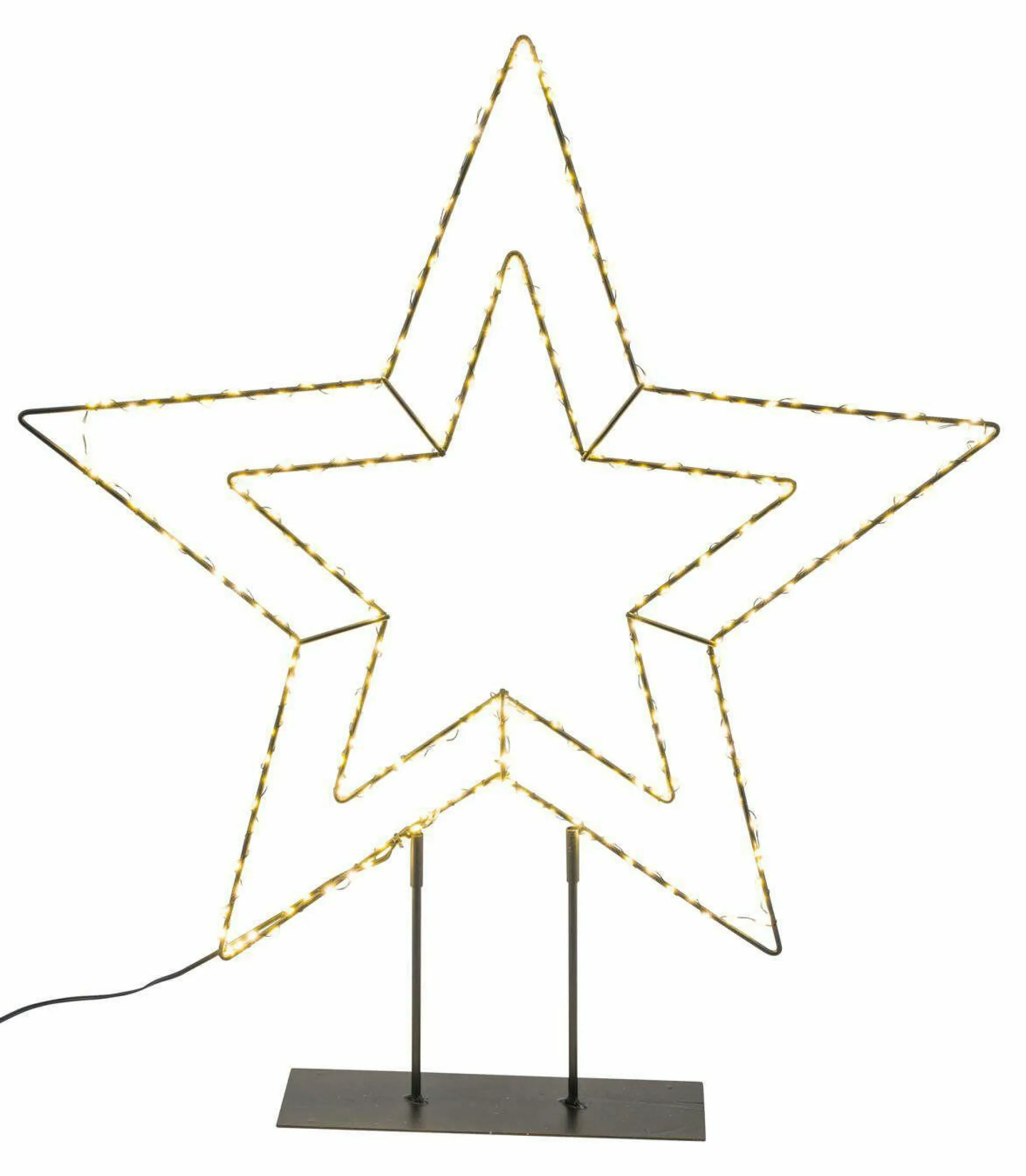Weihnachtsstern LED auf Fuß