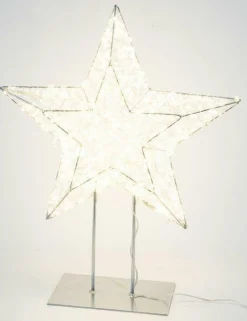 Weihnachtsstern LED auf Ständer