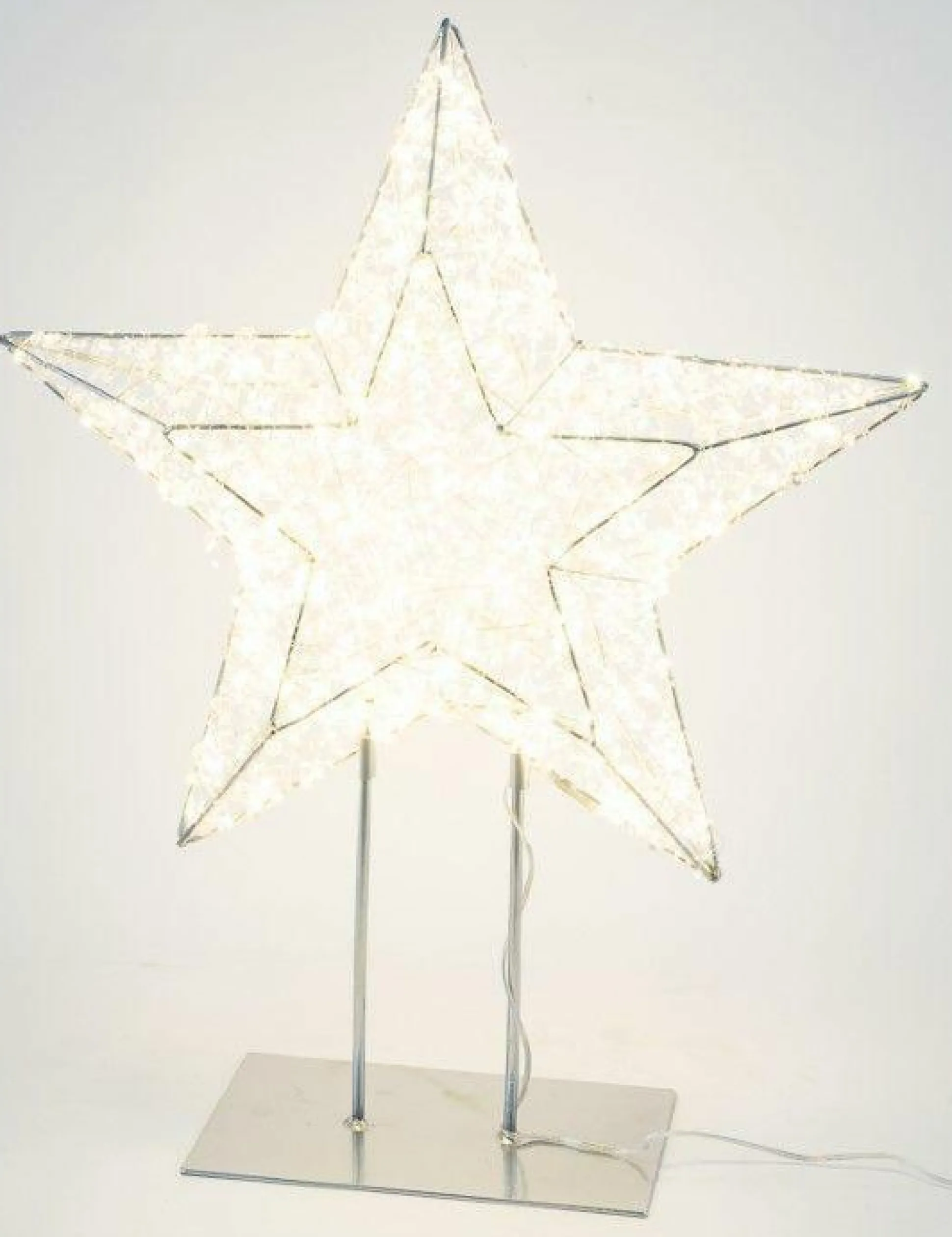 Weihnachtsstern LED auf Ständer