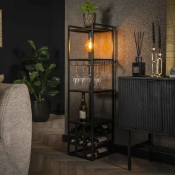 Weinregal Leuchte DECORATE