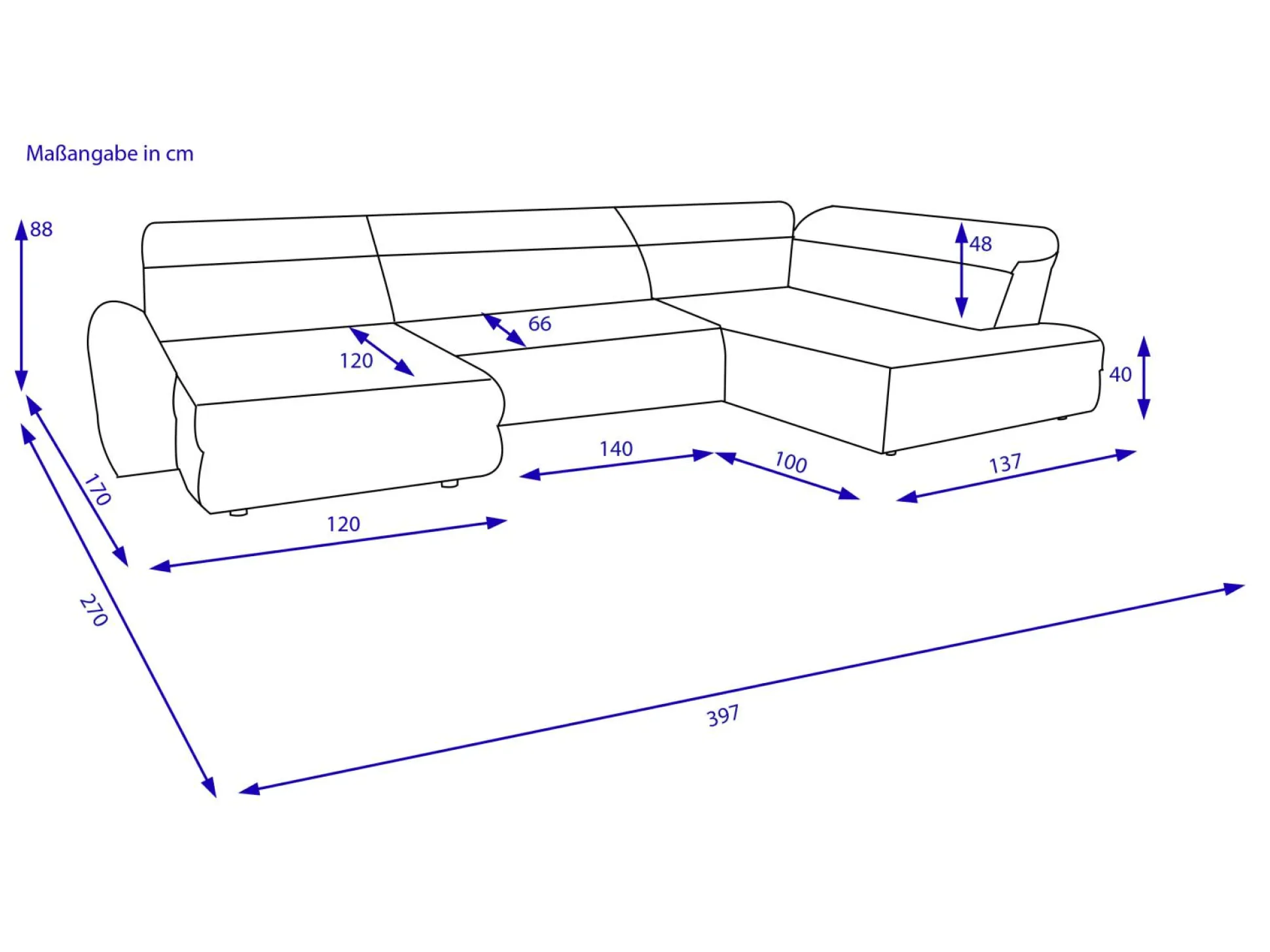 Wohnlandschaft HARPER WINDAU