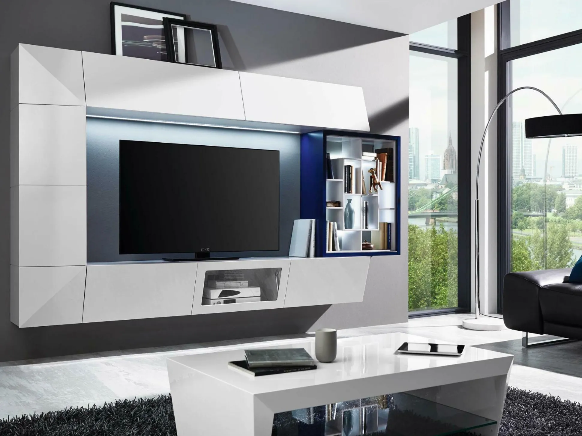 Wohnwand MONDO PRISMA PLUS