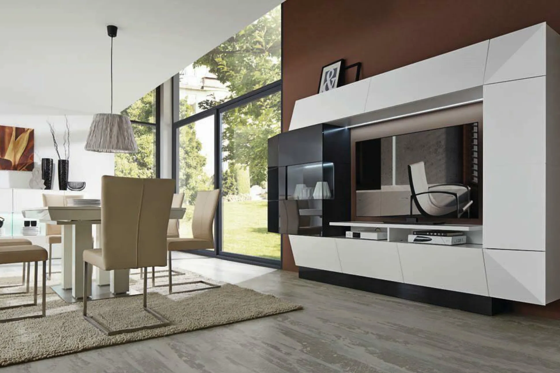 Wohnwand MONDO PRISMA PLUS