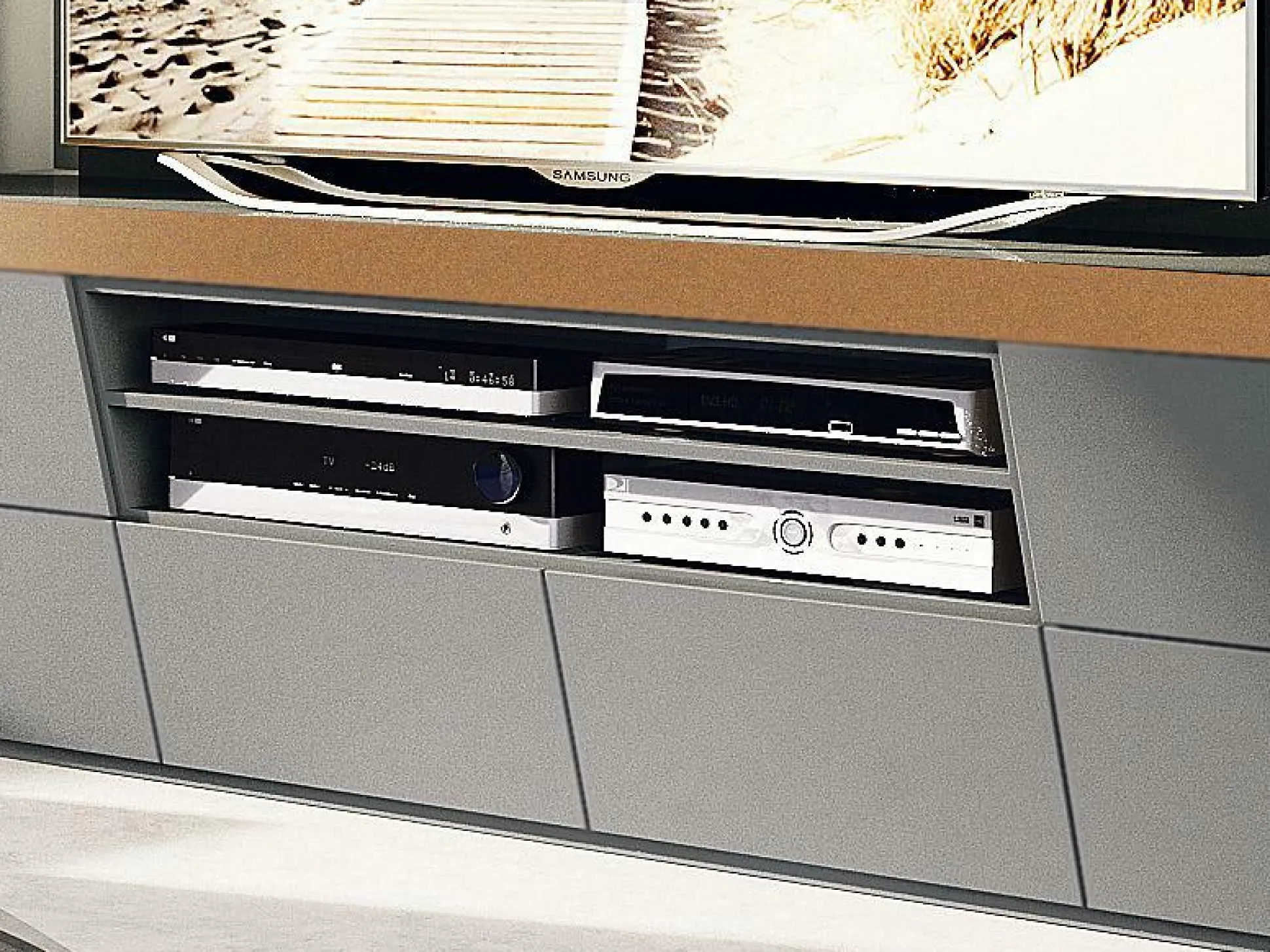 Wohnwand MONDO PRISMA PLUS